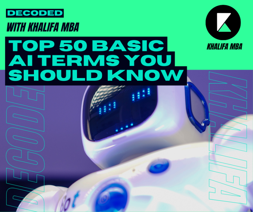 Top 50 Basic AI Terms You Should Know