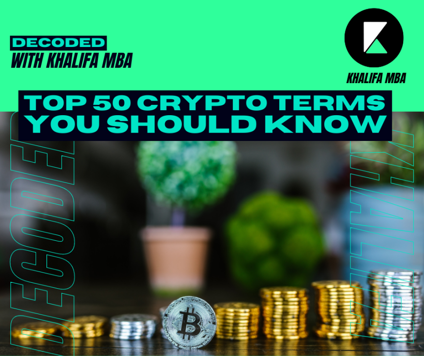 50 Essential Crypto and Web3 Terminologies You Should Know